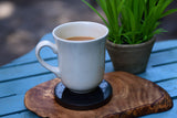 Polished Shungite Coaster for Glass