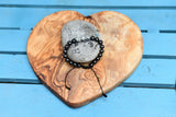 Shungite with Jasper Feature Bracelet