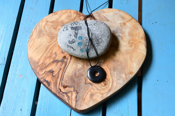 Shungite Doughnut Pendant